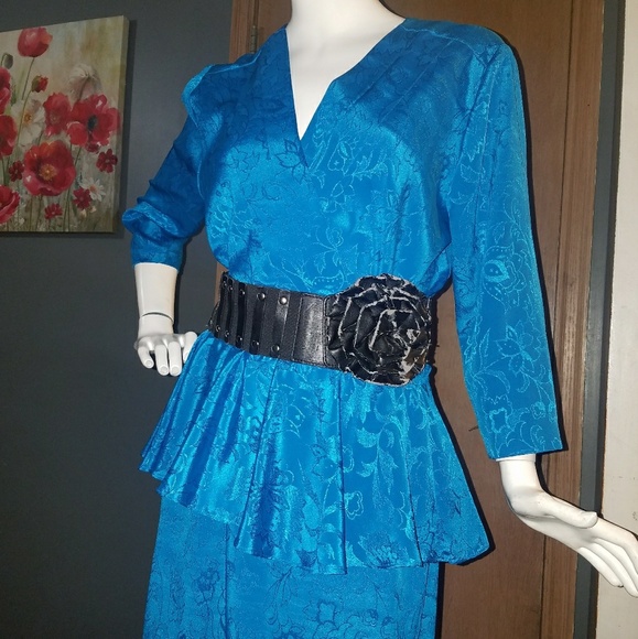 Vintage Alexis Fashion Inc. Peplum! - Picture 2 of 8